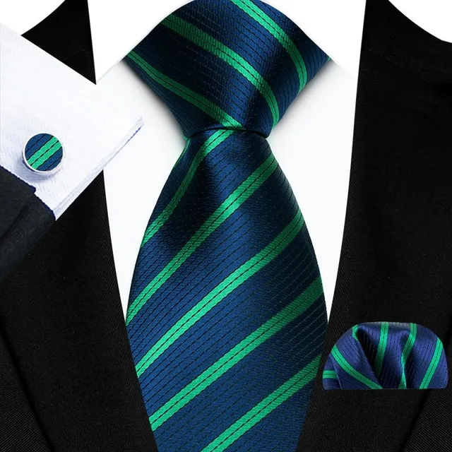 Luxury men's silk tie