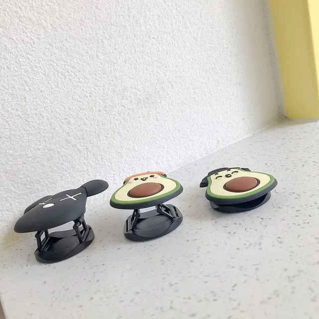 Silicone PopSockets holder in cute avocado shape and more