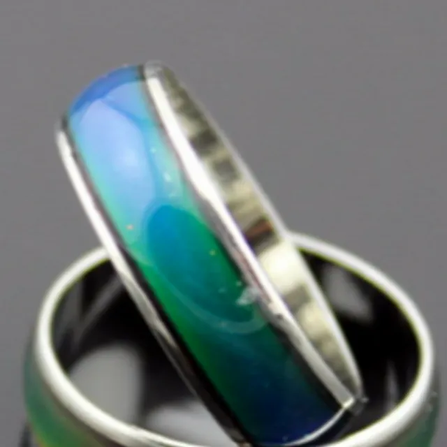 Modern ring with emotions