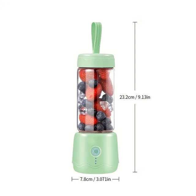 Practical and portable smoothie mixer and cocktails with USB charging