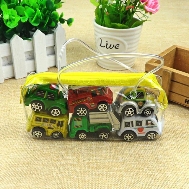 Set of children's cars - 6 pieces