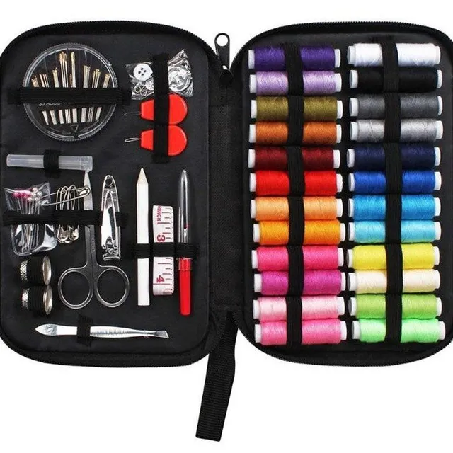 90-piece sewing kit