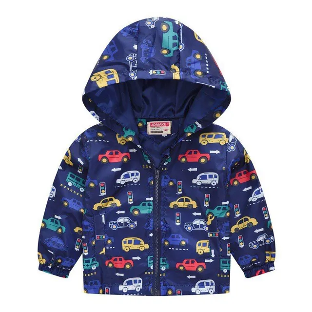 Boys spring windbreakers with hood