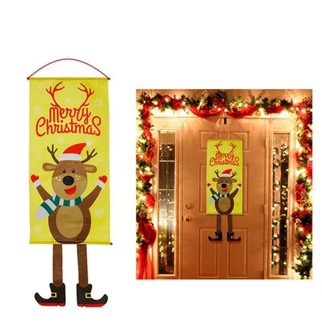 Christmas decorations for doors