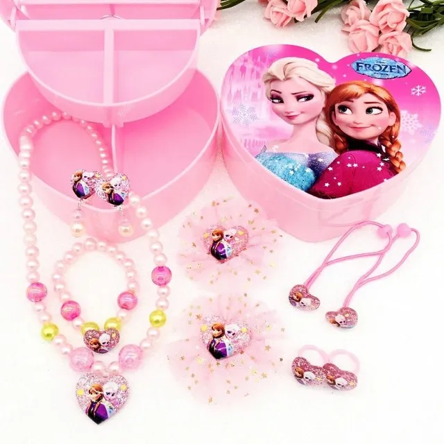 Children's cute jewelry box for little princesses