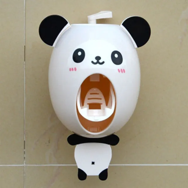 Toothpaste dispenser with theme of animals