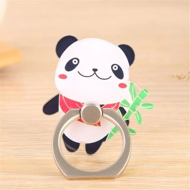 Praktikus PopSocket-tartó egy aranyos panda alakjában