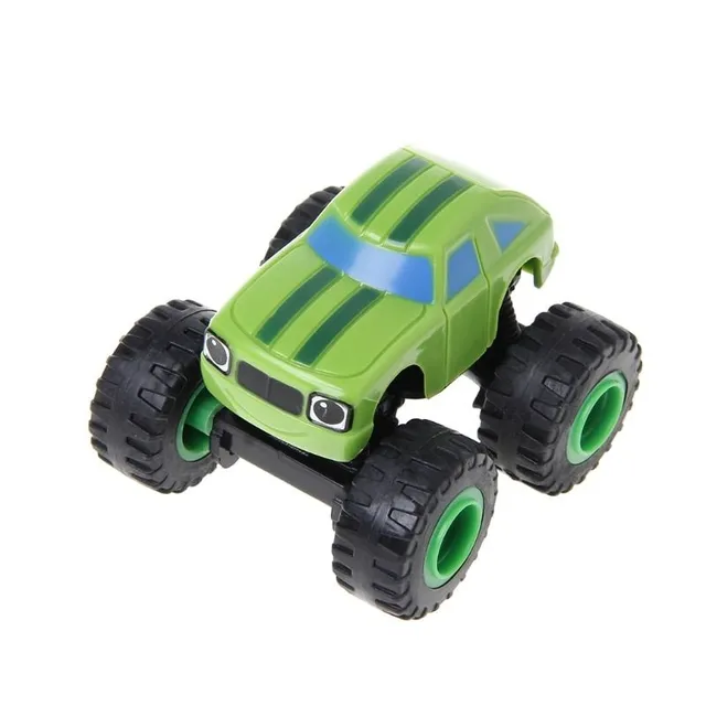 Set mașinuțe monster truck - Blaze Machines 6 bucăți