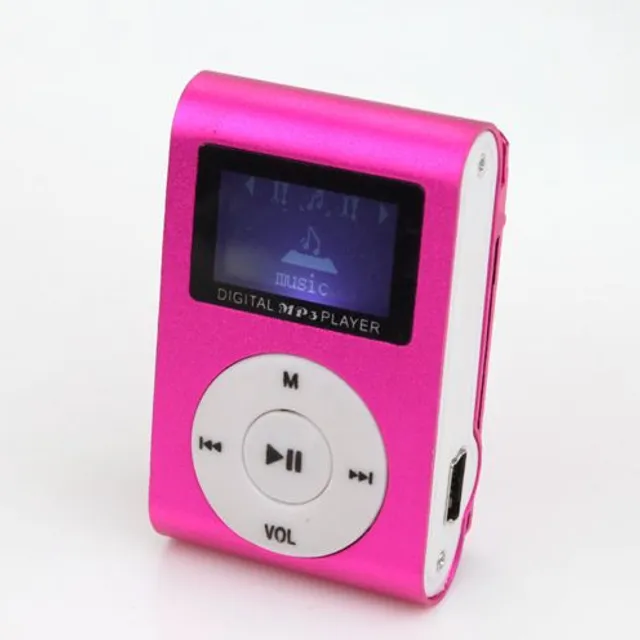 MP3 player + USB cable - 5 colours