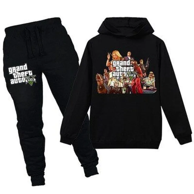 Kids tracksuit with GTA V print