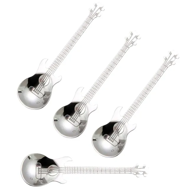 Set 4 linguri în formă de chitară