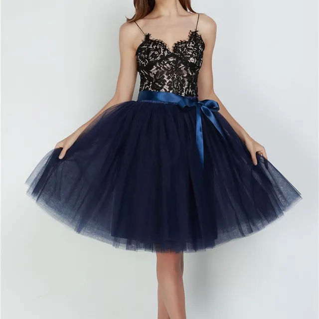 Women's Tulle Tutu Skirt with Bow