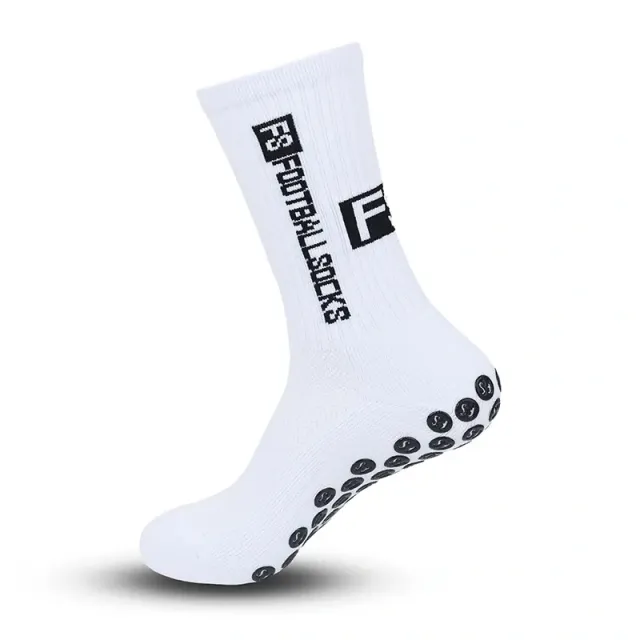 Unisex anti-slip socks for football, basketball and hockey