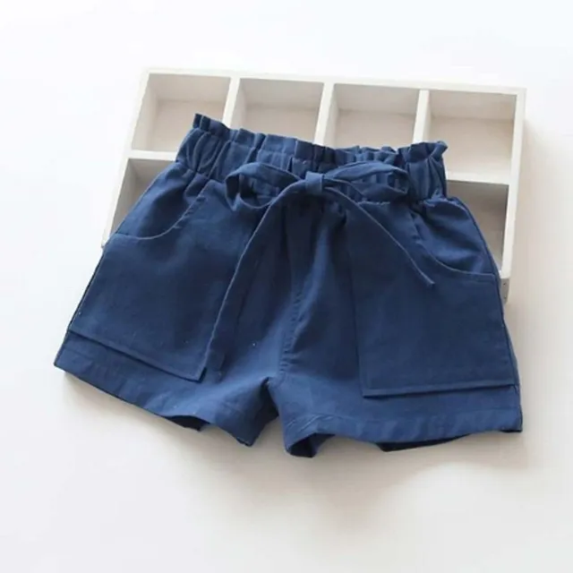 Clara Girl Shorts modra 4