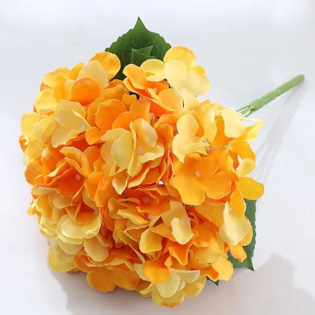 Luxurious large monochrome decorative artificial flower - hydrangea