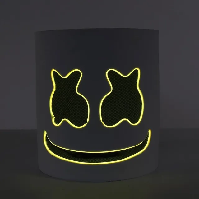 Marshmello LED maszk