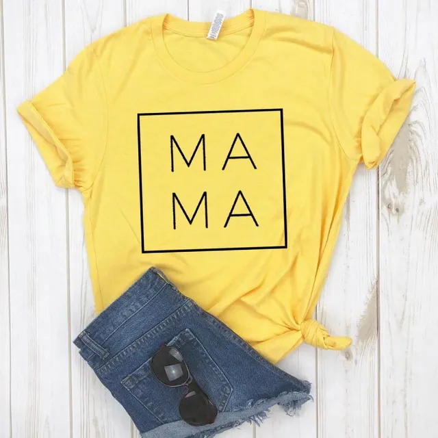 Women's T-shirt Mama Square