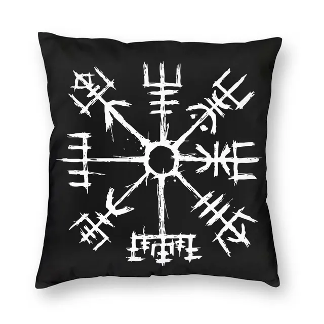 Stylish pillowcase with Vikings motif
