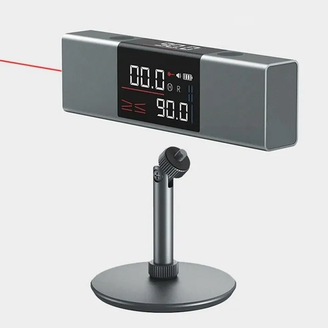 Laser distance meter with stand