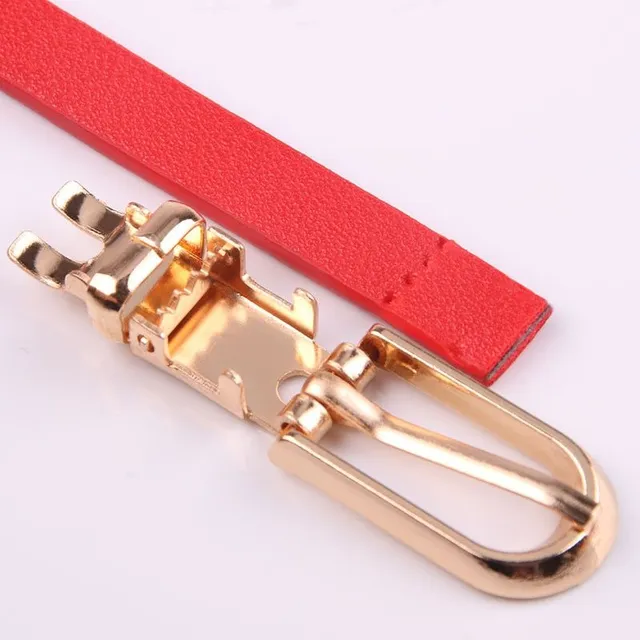 Ladies narrow elegant belt