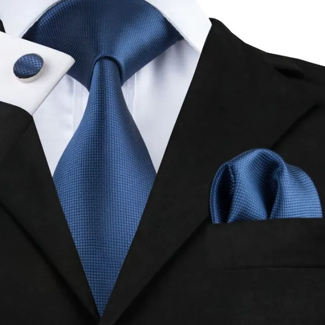 Men's luxury business set | Tie, Handkerchief, Cufflinks