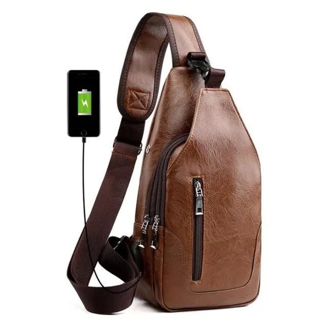 Backpack with USB charger