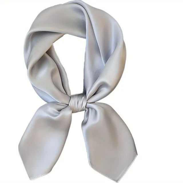 Ladies elegant silk scarf