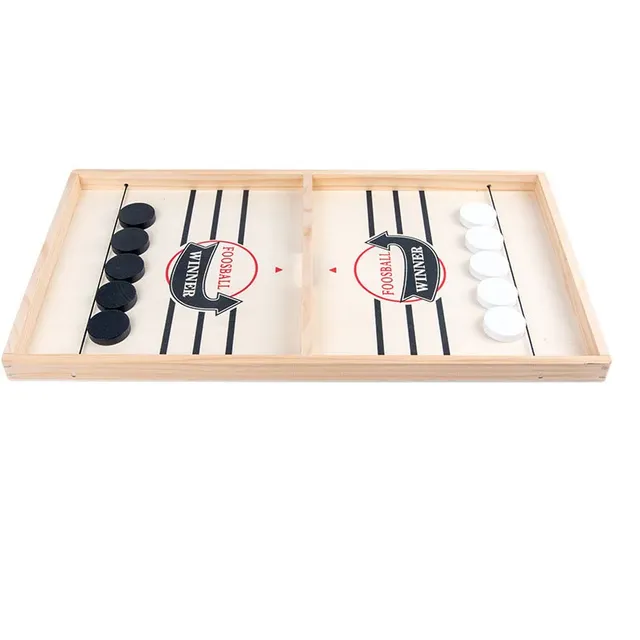 Jeu en bois amusant - Hockey sur air