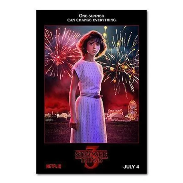 Stylowy plakat oparty na filmie Stranger Thing 13 30 X 20 cm