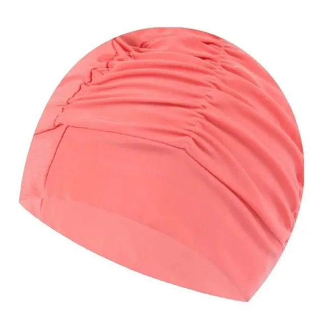 Nylon swimming cap waterproof cap to swimming pool Elastic equipment for swimmers