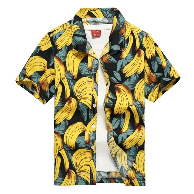 Camisa de verano para hombre Hawaiian