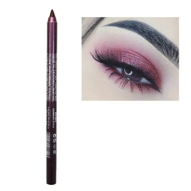 Long-lasting waterproof eye pencil - various colours