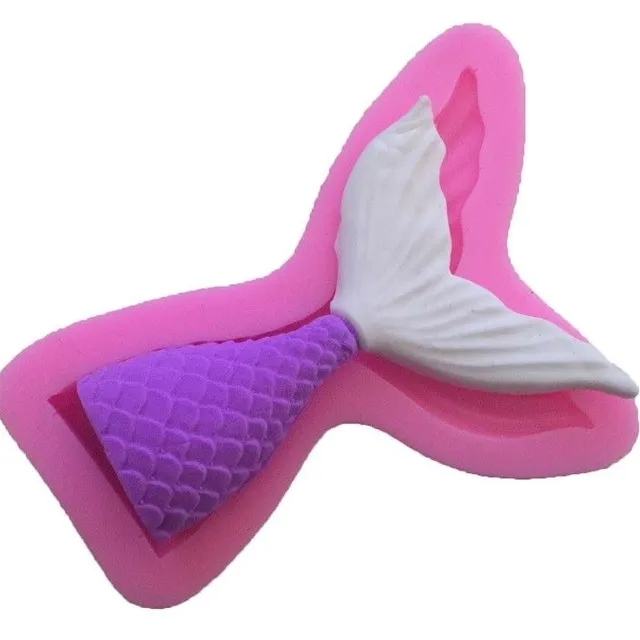 Silicone form - fish tail