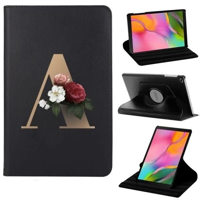 Samsung Galaxy tablet case with initial