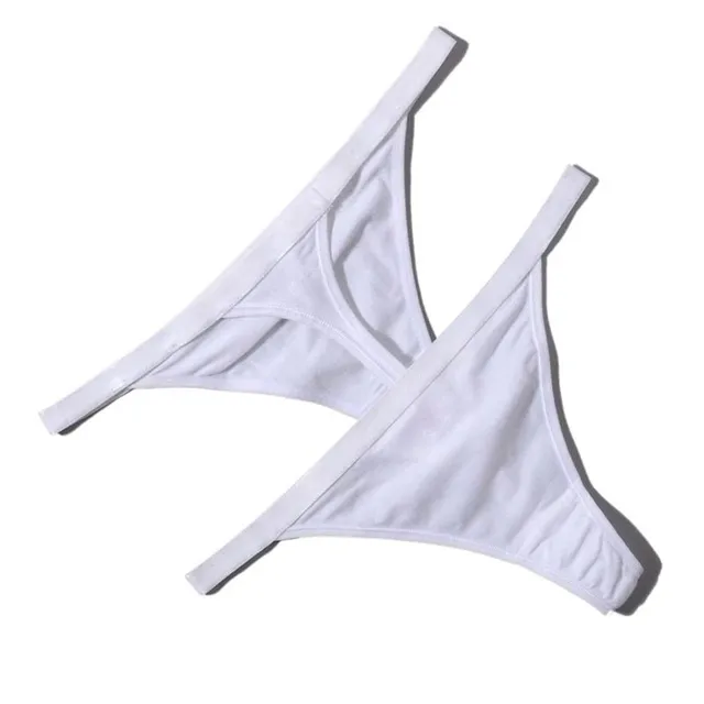 Women's sexy thong with low waist