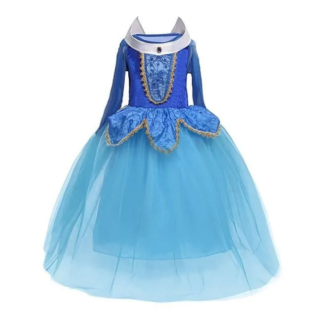 Detský kostým princeznej Elsy z Frozen