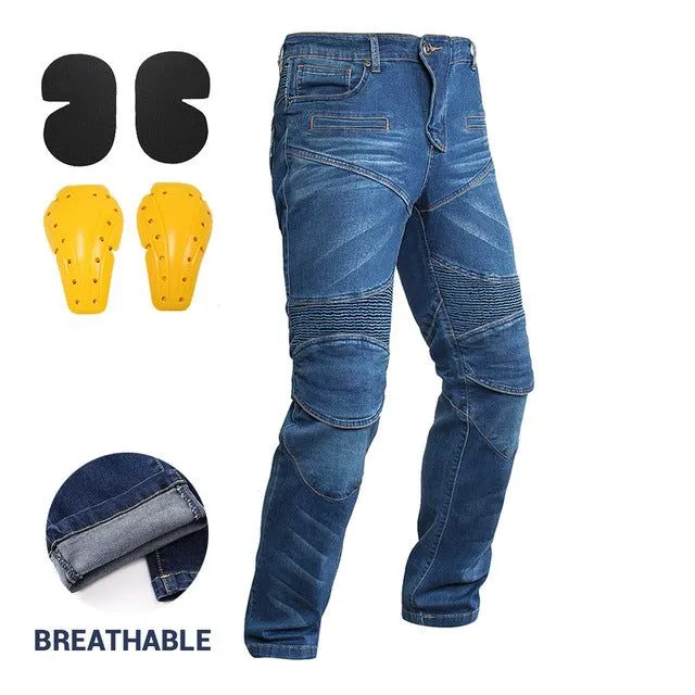 Costum de motociclist (jachetă moto + pantaloni pentru motocicletă)