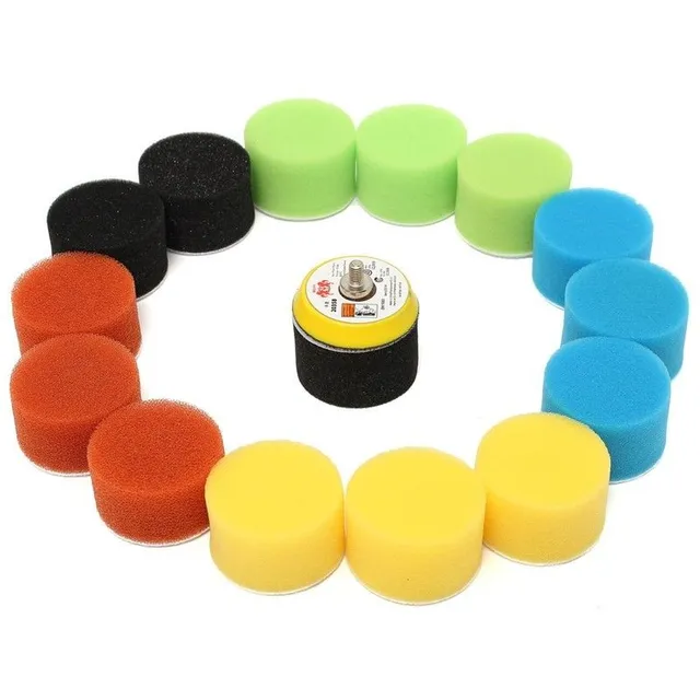 Set of discs for polishing 16 pcs