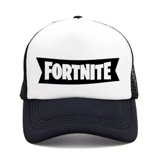 Stílusos sapka a motívum a népszerű játék Fortnite W-10