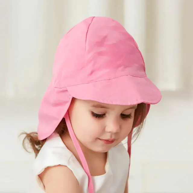Dziecięce czapki UV unisex dla niemowląt, dzieci i małych dzieci - chronią przed słońcem i wiatrem