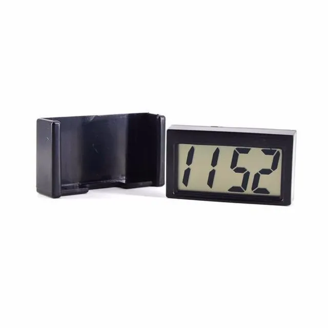 Digital self-adhesive LCD clock