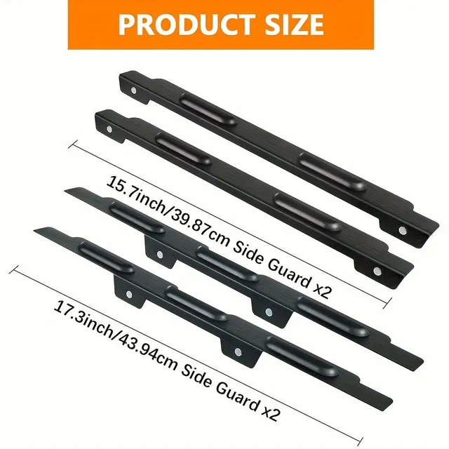 1 Set of Protectors Wind For Blackstone 36'' Grid, Accessories Grids For Barbeque Blackstone, Magnetic Windwalls For Saving Propane, Windwalls From Stainless Steel Protecting Flame Keeps Heat, Compatible with Digestor, Accessories for Barbecue, Me