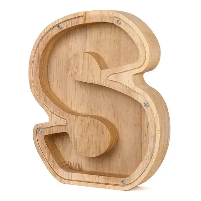 Design box in letter shape - whole alphabet, wood processing