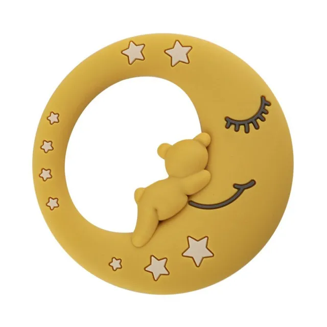 Baby cute teether - silicone