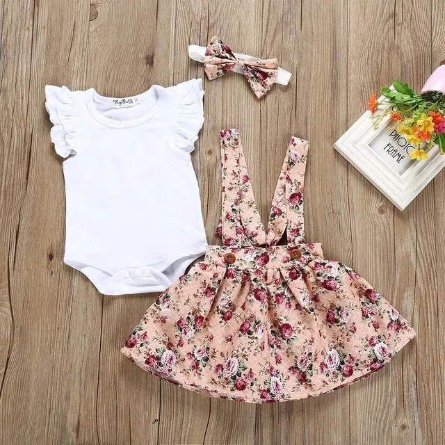 Baby cute set for girl / dress and body