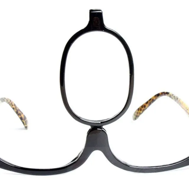 Cosmetic makeup glasses