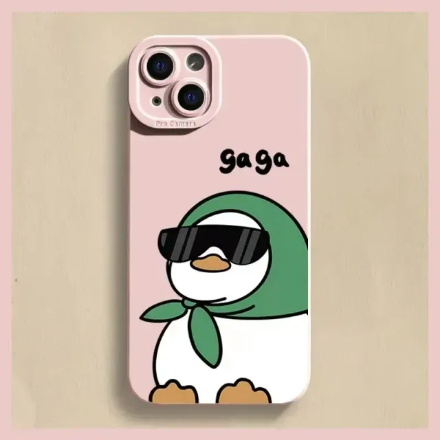 Ochranný obal na iPhone Huahua Duck s matným designem