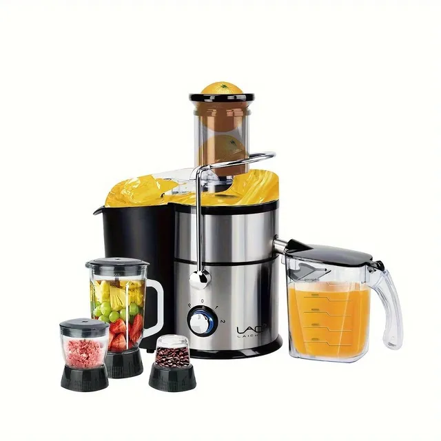 Homemade professional juicer 4v1 made of stainless steel - Pure juice without pulp