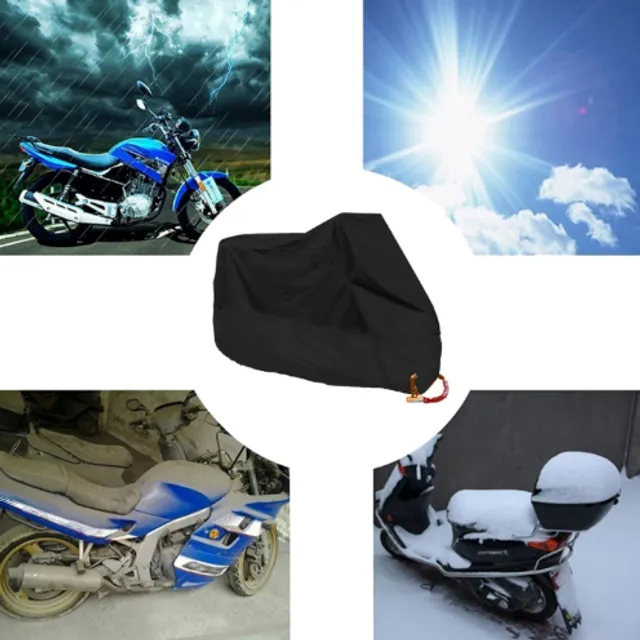 Motorcycle protective tarpaulin - 3 sizes
