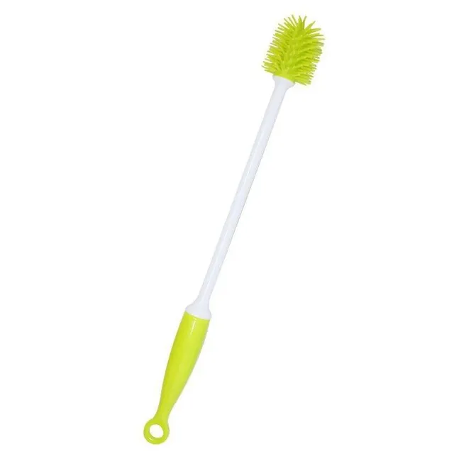 Brosse en silicone pour bouteilles et verres